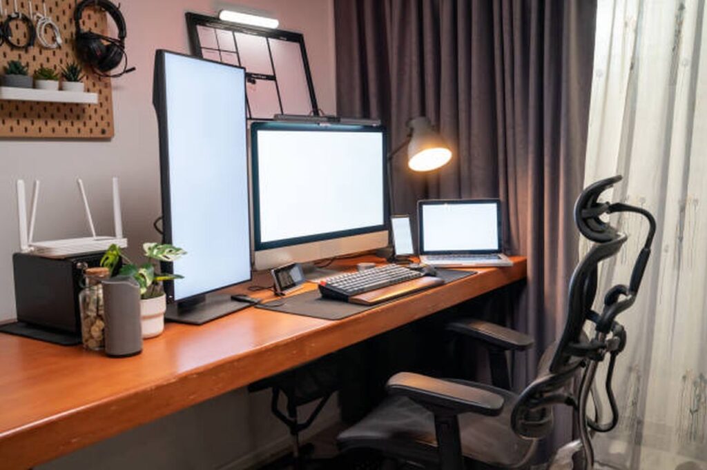 Home Offices With Two Desks